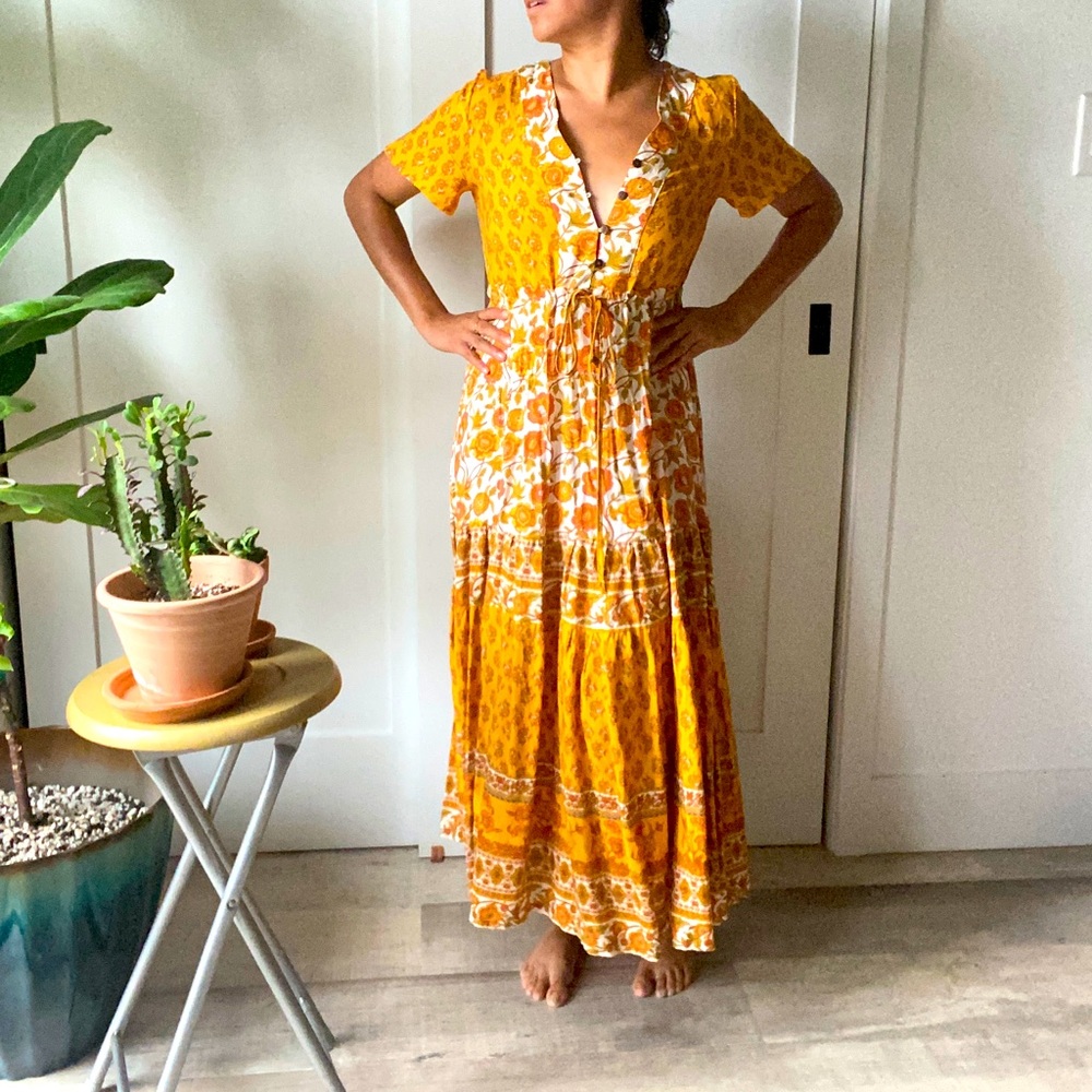 Free people maxi dress, excellent condition